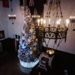 Christmas at the Castle during the day
Holiday Lights in the evening